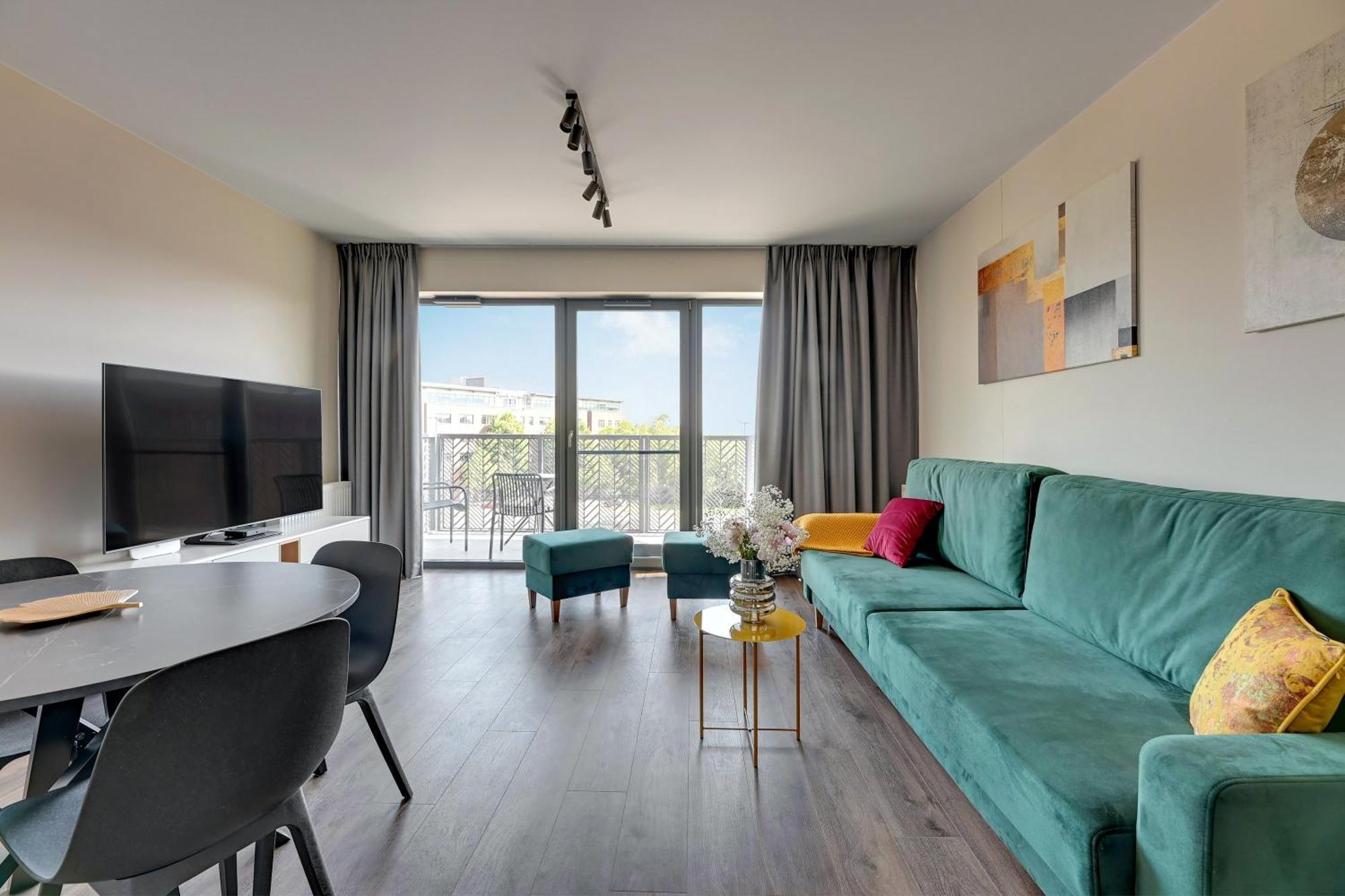 Scala City Center Apartments With Parking By Lion Apartments Gdańsk Exterior foto