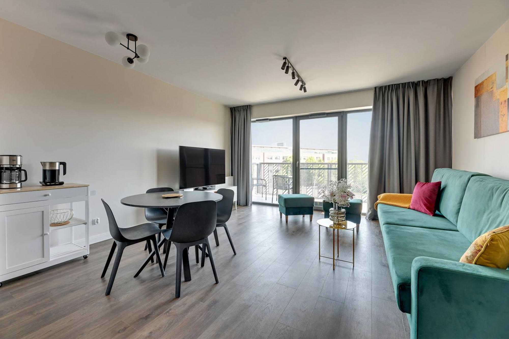 Scala City Center Apartments With Parking By Lion Apartments Gdańsk Exterior foto
