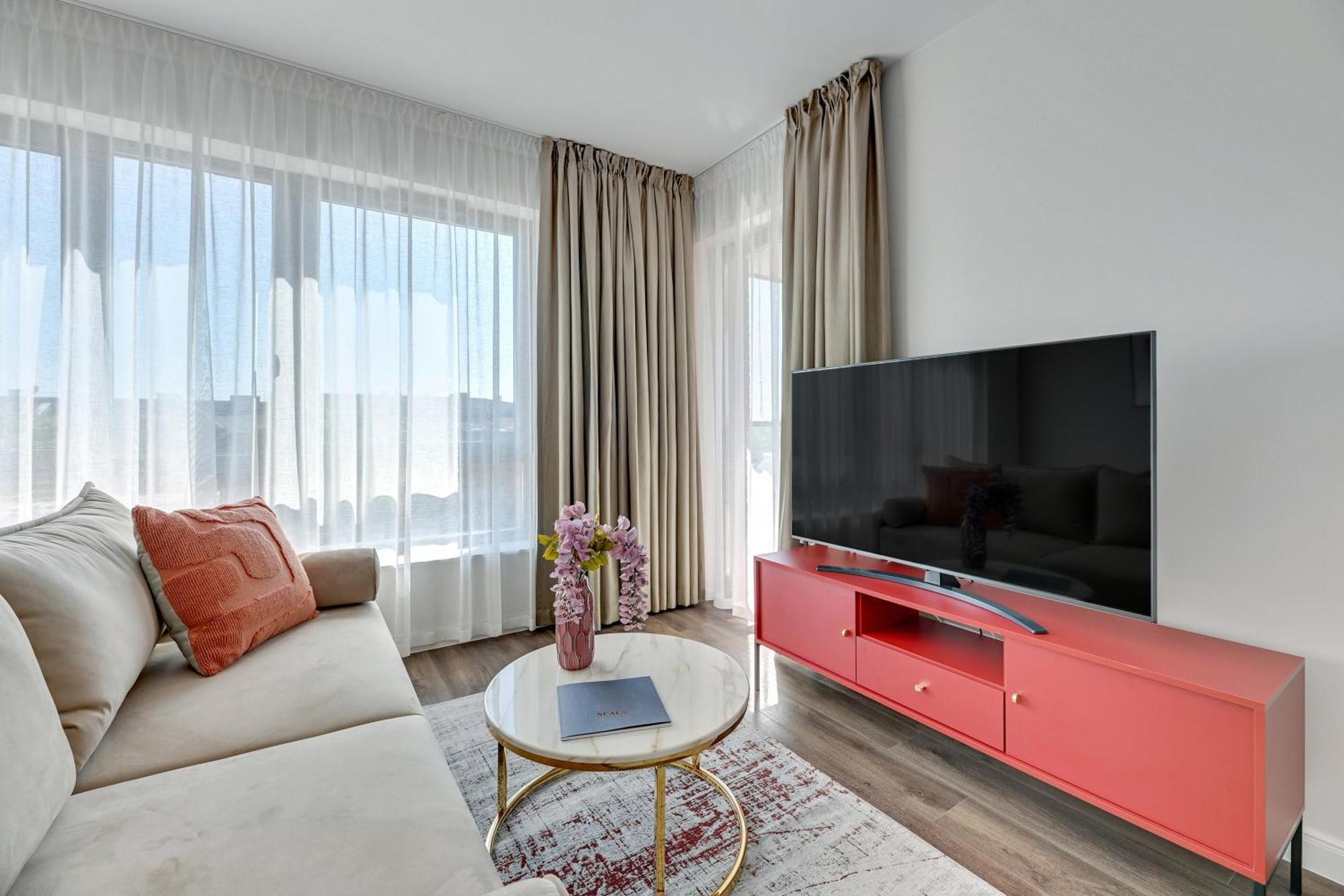 Scala City Center Apartments With Parking By Lion Apartments Gdańsk Exterior foto