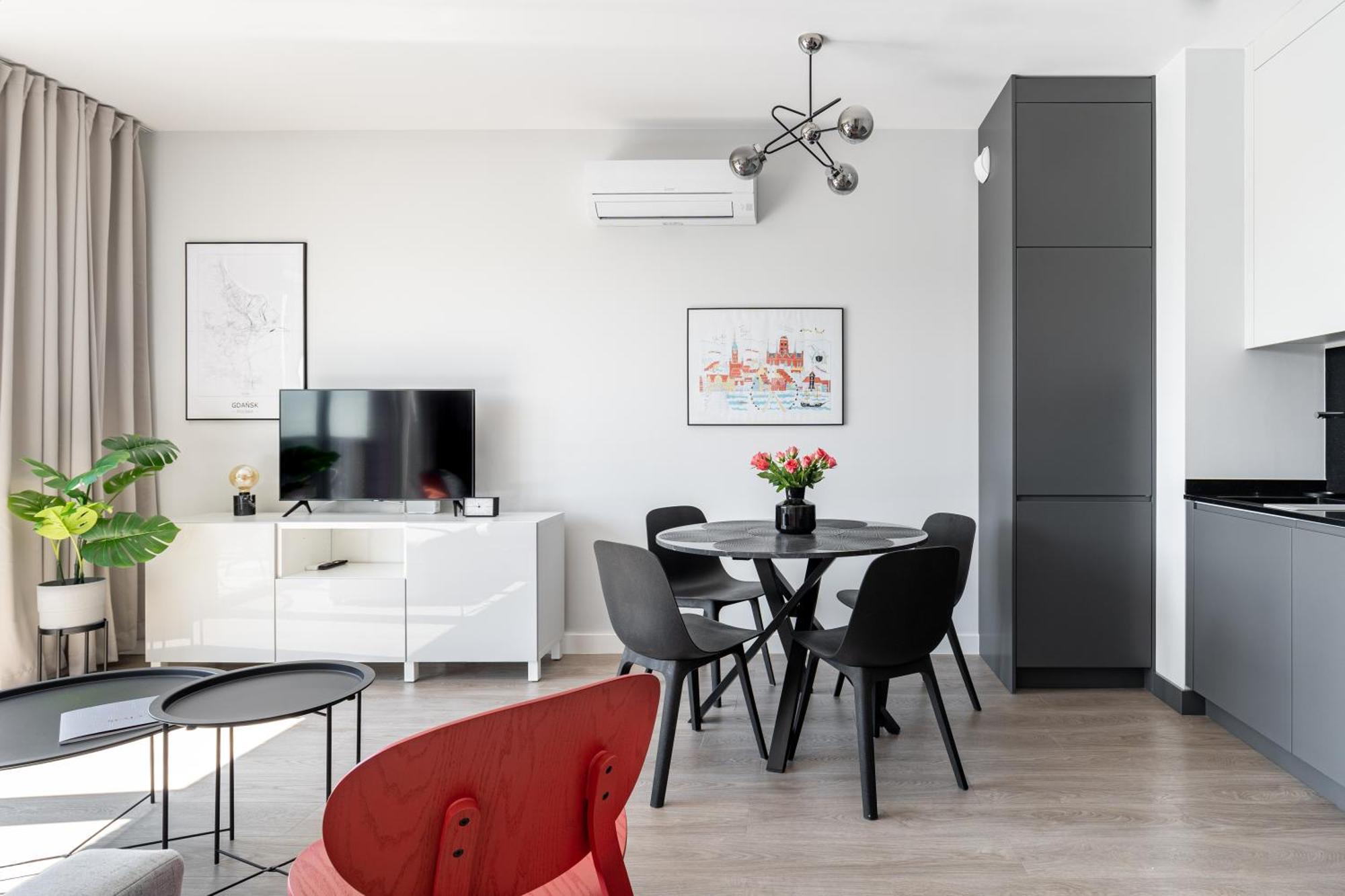 Scala City Center Apartments With Parking By Lion Apartments Gdańsk Exterior foto