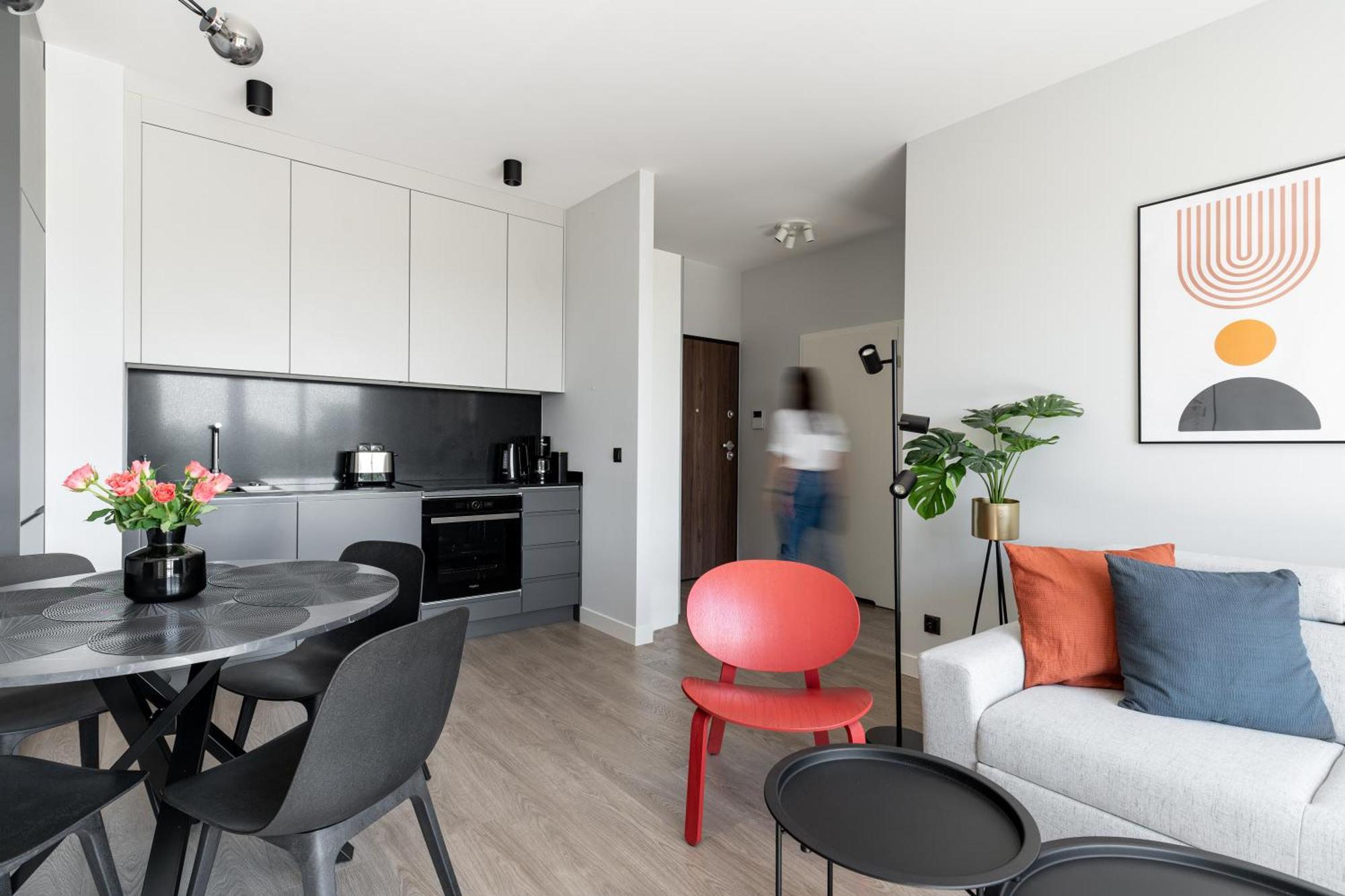 Scala City Center Apartments With Parking By Lion Apartments Gdańsk Exterior foto