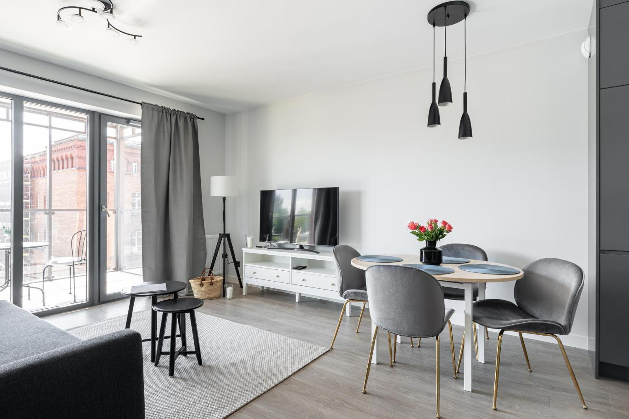 Scala City Center Apartments With Parking By Lion Apartments Gdańsk Exterior foto